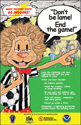 Leon the Lion .pdf Soccer Poster